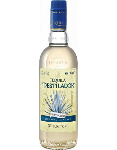 Текила "El Destilador" Clasico Reposado, 0.75 л