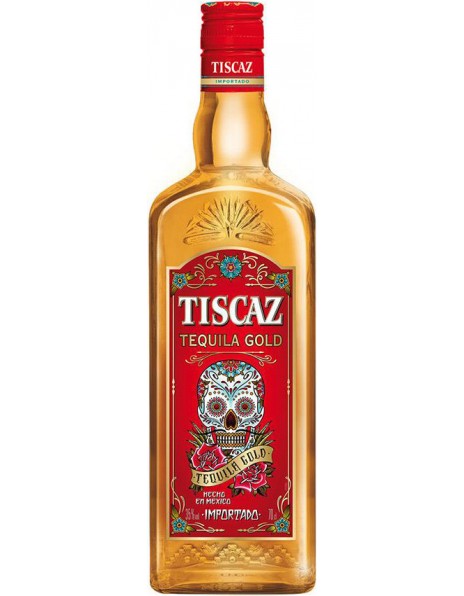 Текила "Tiscaz" Gold, 0.7 л