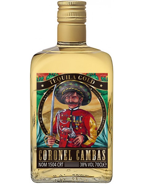 Текила "Coronel Cambas" Gold, 0.7 л