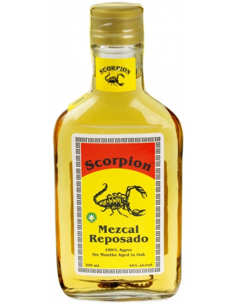 Мескаль "Scorpion" Reposado, 200 мл