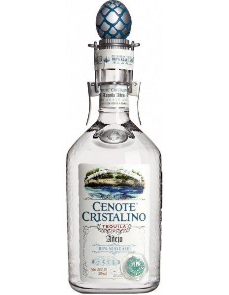 Текила "Cenote" Cristalino Anejo, 0.7 л