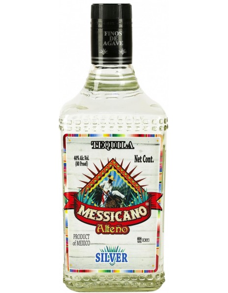 Текила Messicano Alteno Silver, 0.5 л