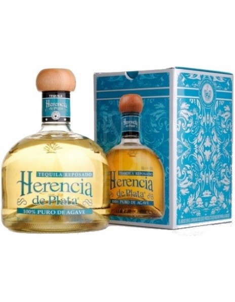 Текила "Herencia de Plata" Reposado, gift box, 0.7 л