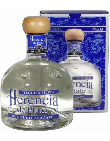 Текила "Herencia de Plata" Silver, 0.7 л