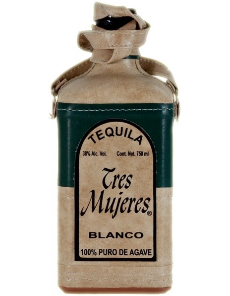 Текила "Tres Mujeres" Blanco, in leather case, 0.7 л