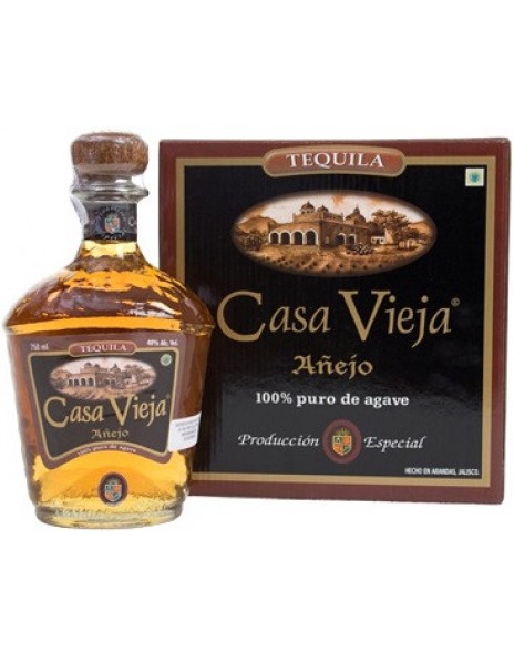 Текила "Casa Vieja" Anejo, gift box, 0.75 л