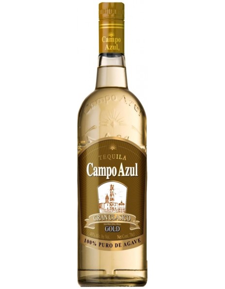 Текила "Campo Azul" Gran Clasico Gold, 0.7 л
