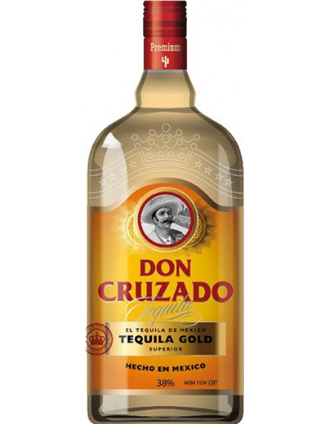 Текила "Don Cruzado" Gold, 0.7 л